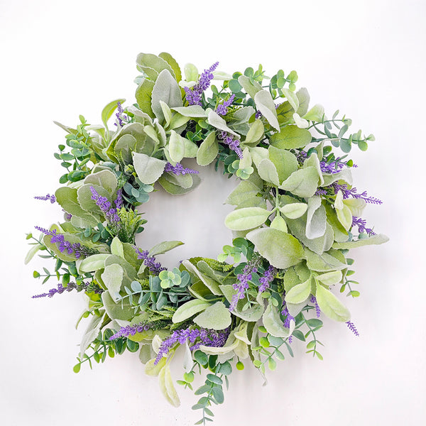 Lavender Purple Wreath Spring