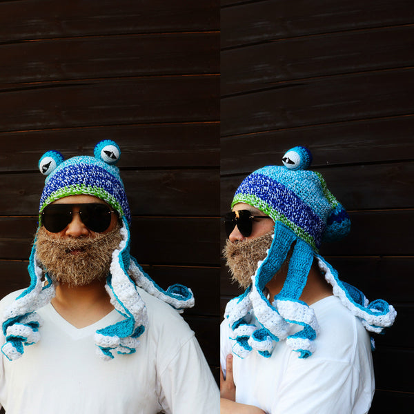 Crochet Octopus Hat