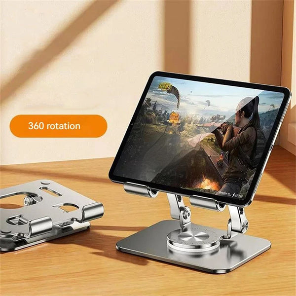 Tablet Stand Aluminum Alloy Rotating Adjustable Foldable Bracket