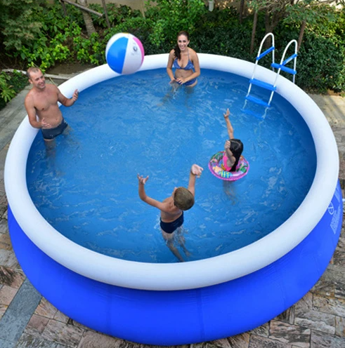 Family inflatable swimming pool for Adults Children Above Ground backyard swiming Pool Outdoor round pool