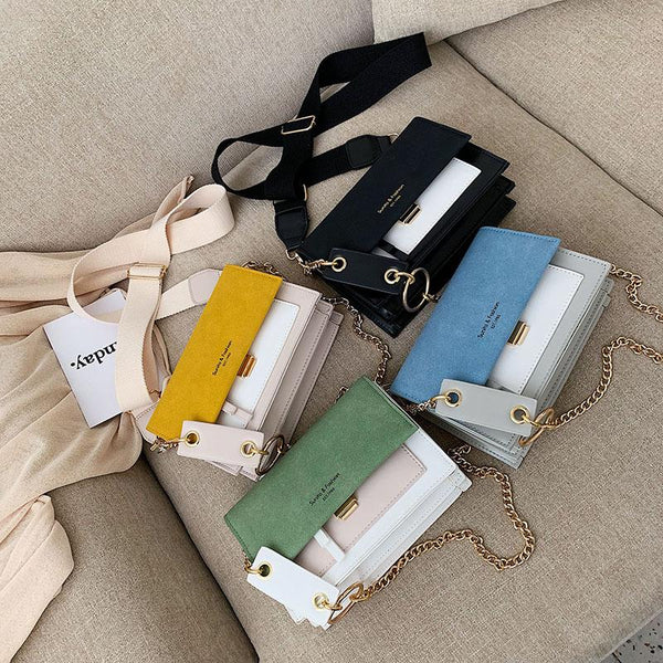 Mini Contrast Crossbody Bag