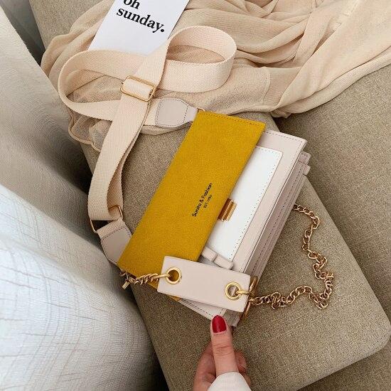 Mini Contrast Crossbody Bag