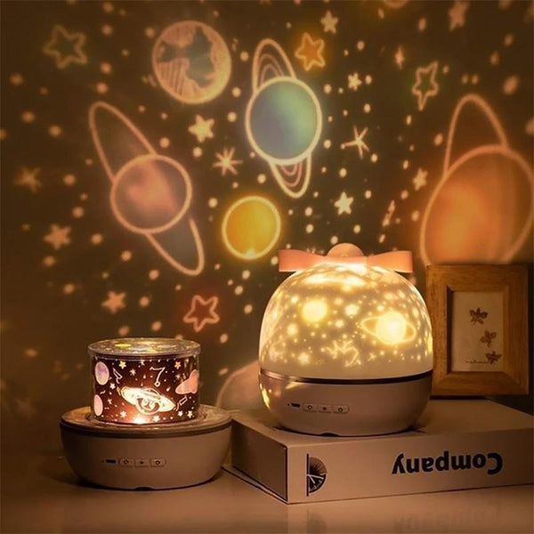 Starry Sky Lamp, 360 Rotation Starry Sky Xmas Projector
