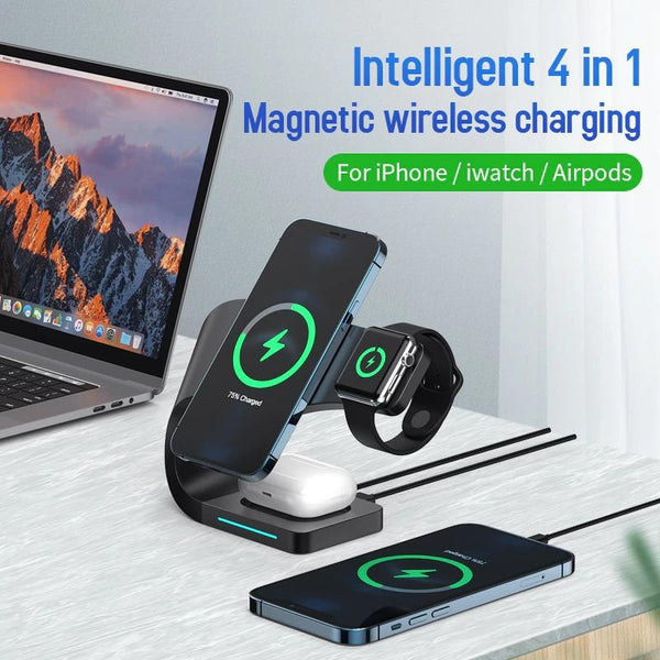 4 in 1 Magsafe Wireless Charging Station
