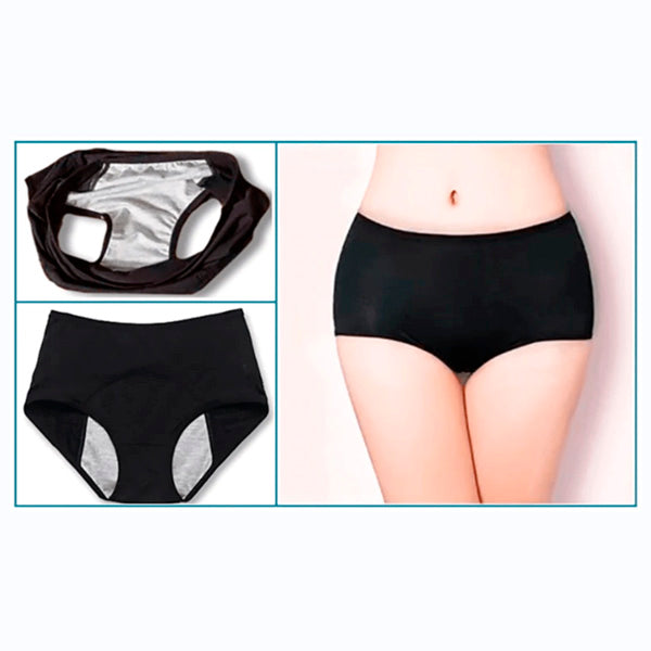 Wall New NaterialSet High Waist Leak Proof Panties