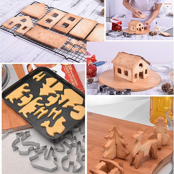 Christmas 3D Cookie Mold Set