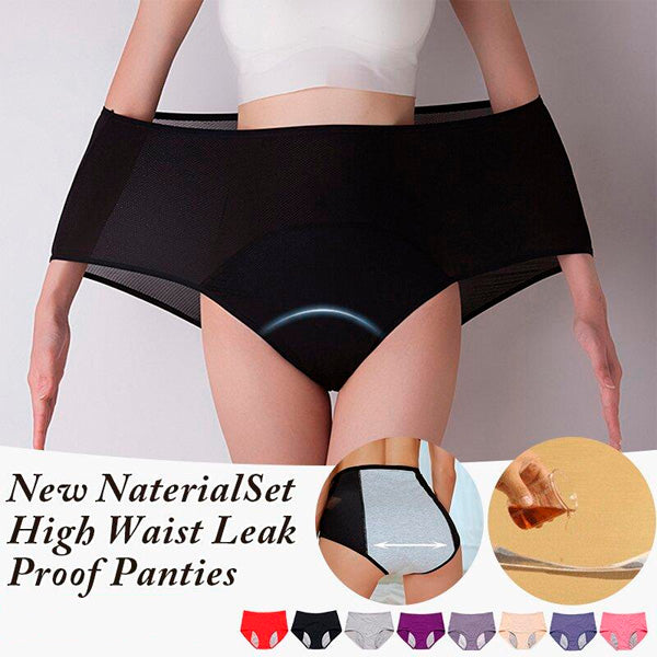 Wall New NaterialSet High Waist Leak Proof Panties
