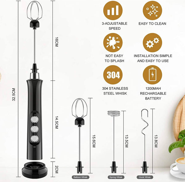 Handheld Electric Milk Frother