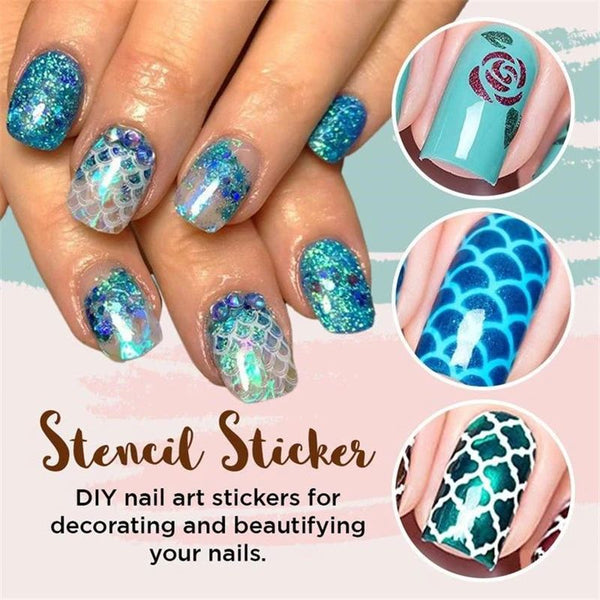 Nail Art Stencil Sticker
