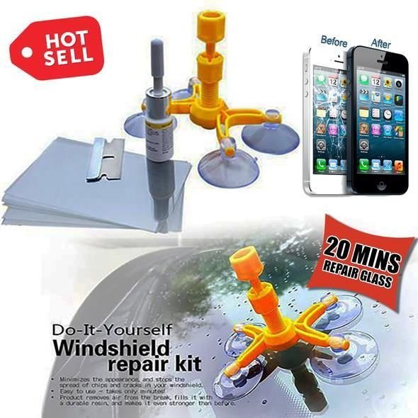 windshield repair kit