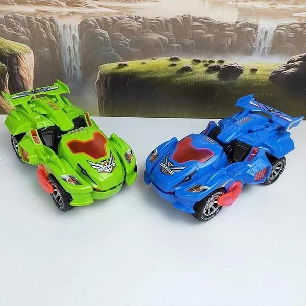 Transforming Dinosaur LED Car
