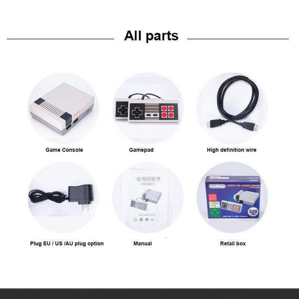 600 Games Classic NES Retro Console Nintendo Mini