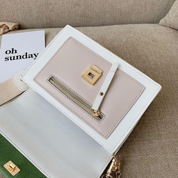 Mini Contrast Crossbody Bag
