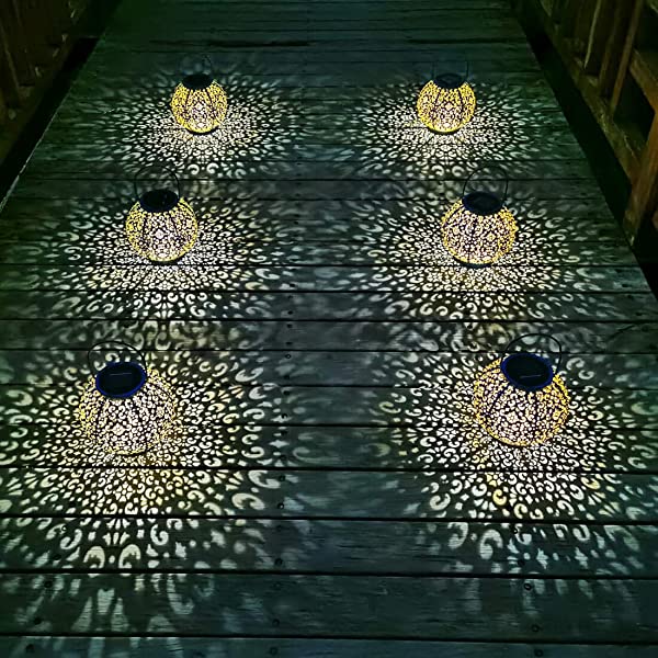 Solar Large Lantern Outdoor Hanging Lights