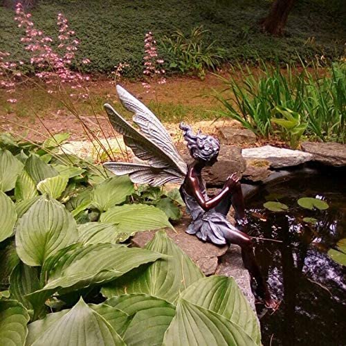 Sitting Fairy Statue