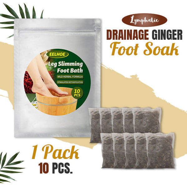 Lymphatic Drainage Ginger Foot Soak