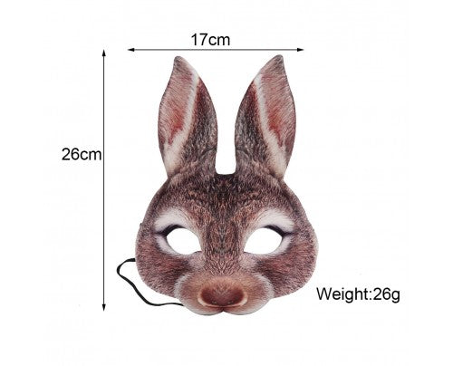 Easter Bunny Mask Cosplay Headgear Cos Prop