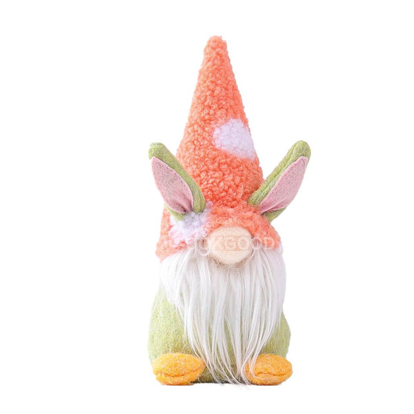Spring Plush Bunny Gnome Doll For Easter Gift