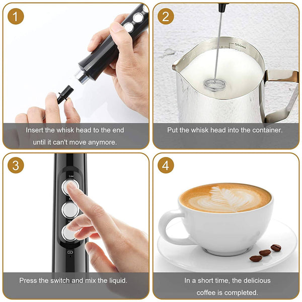 Handheld Electric Milk Frother