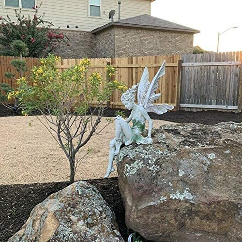 Sitting Fairy Statue