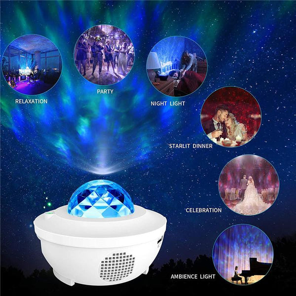 Galaxy Projector Night Light for Kids