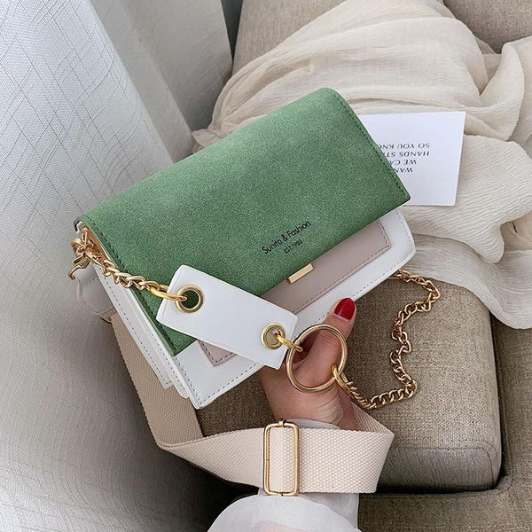 Mini Contrast Crossbody Bag