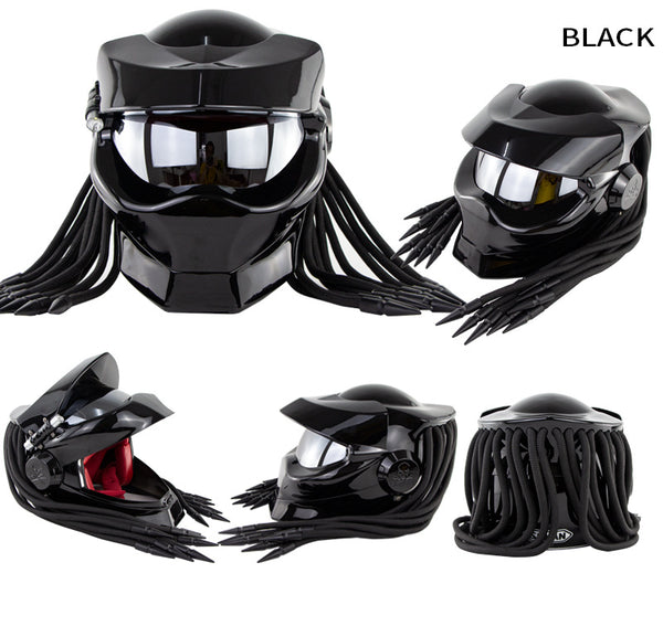 Motorcycle Predator Flip-Up Helmet