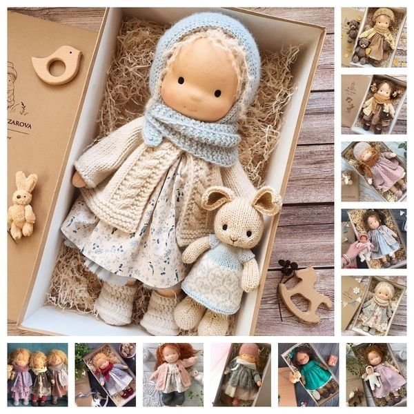 Artists' Handmade Waldorf doll