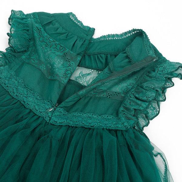New Fashion Baby Girls Party Dress Sleeveless 3 Layers Tutu Dress