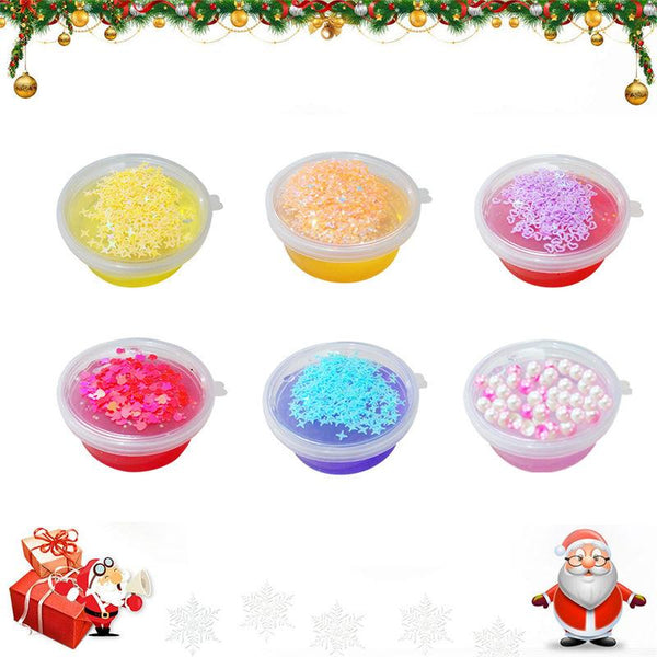 Christmas Advent Calendar 24 Days Crystal Mud Blind Box