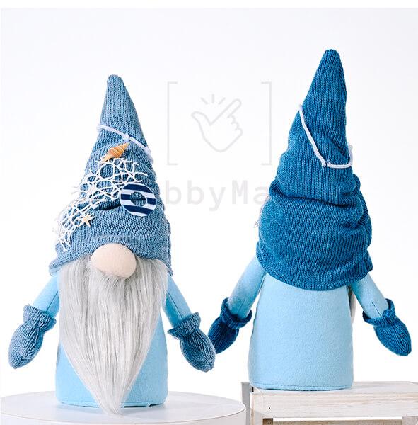 Adorable Plush Nautical Gnome For Home Decoration