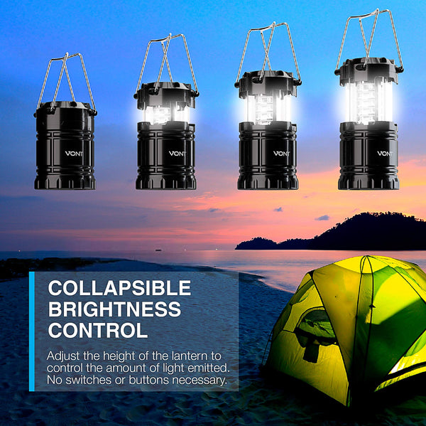 LED Camping Lantern, Super Bright Portable Survival Lanterns