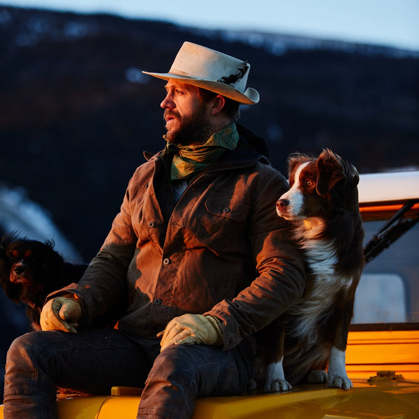 Waxed Trucker Jacket