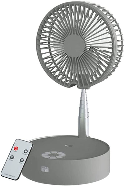 Foldable mini shaking head fan humidifier