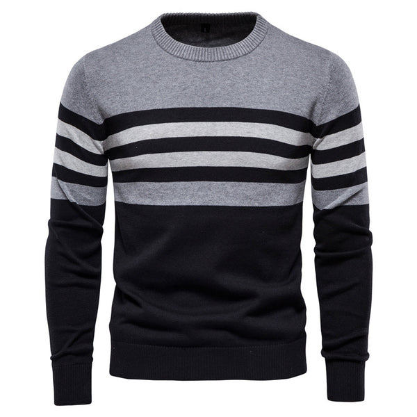 Sky Madrid Homer Striped Pullover