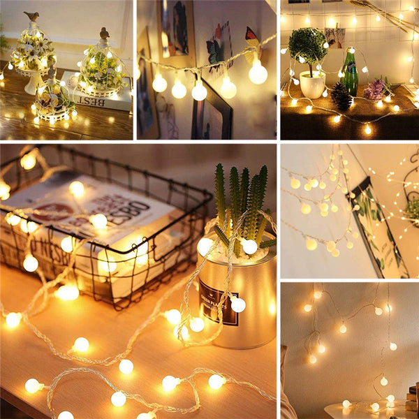 Globe String Lights Waterproof
