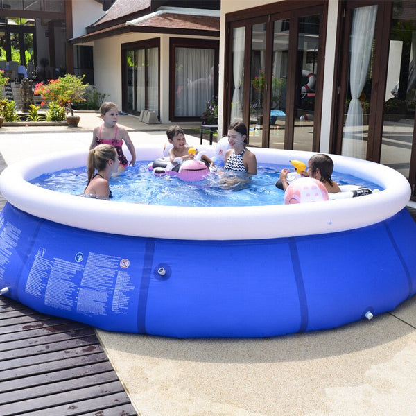 Family inflatable swimming pool for Adults Children Above Ground backyard swiming Pool Outdoor round pool