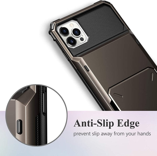 Orbit Shockproof iPhone Wallet Case For 14, 15 & 16 Series
