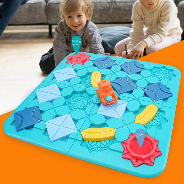 Road Maze Board 118 Challenges Educational Toys