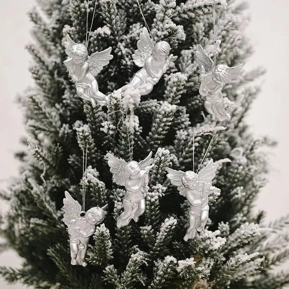 Lovely Mini Angel Hangings For Christmas Tree Decor
