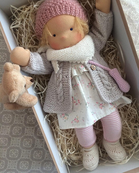 Artists' Handmade Waldorf doll