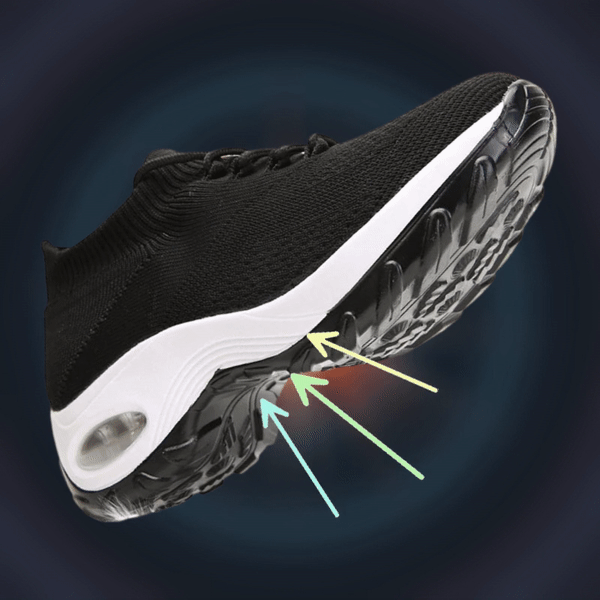 Nanccy Lace Up Walking Running Shoes Platform Sneakers