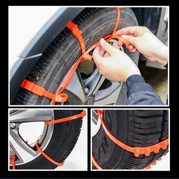 Reusable Anti Snow Chains Of Car Of