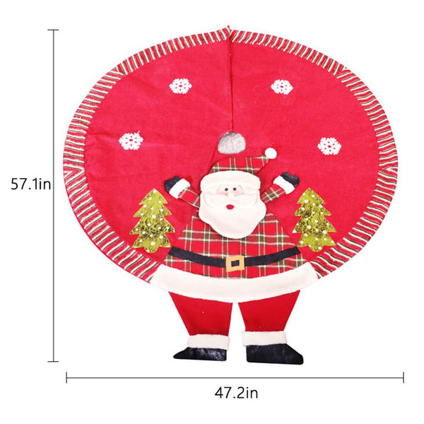 Santa Christmas Tree Skirts