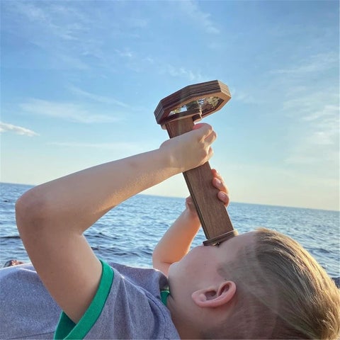 Diy Kaleidoscope Kit For Kids Magic Rotating Kaleidoscope Glasses Outdoor Toy