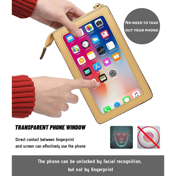 Women Touchscreen Cell Phone Purses Crossbody Bag