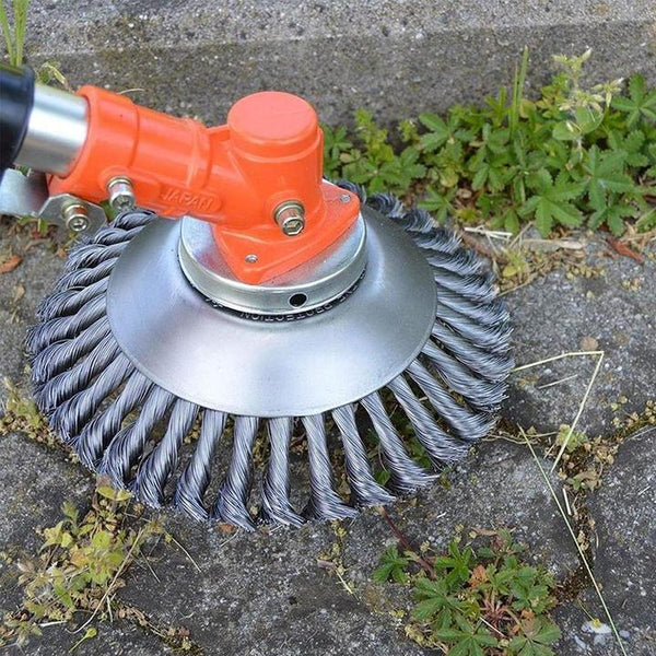Steel Wire Brush Cutter Trimmer Head