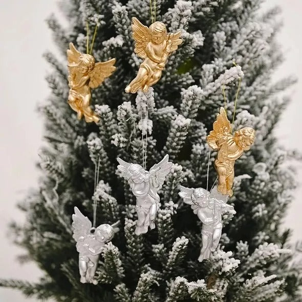 Lovely Mini Angel Hangings For Christmas Tree Decor
