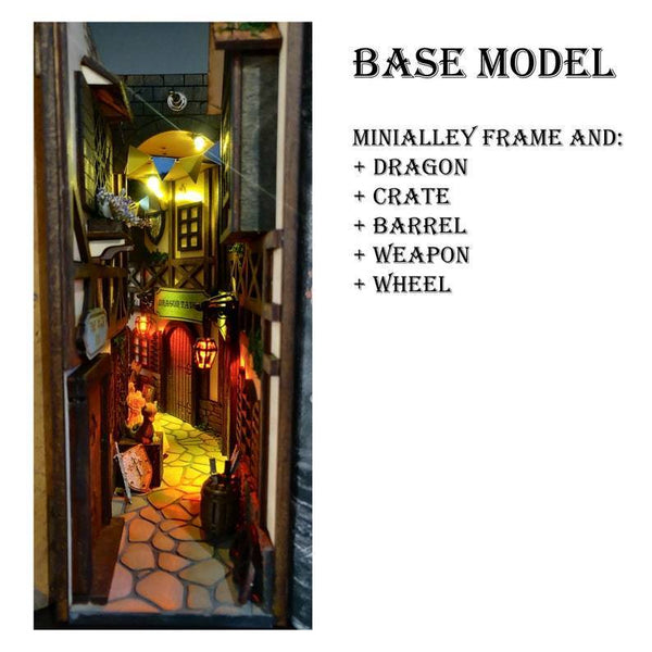 Medieval AlleyWorld Bookshelf Insert Box