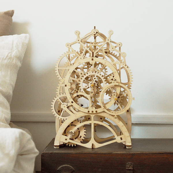Pendulum Clock 3D Wooden Puzzle LK501